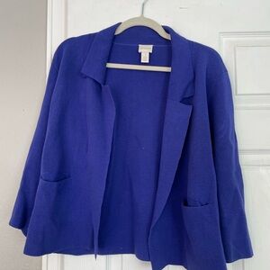 Chico’s Royal Blue Blazer